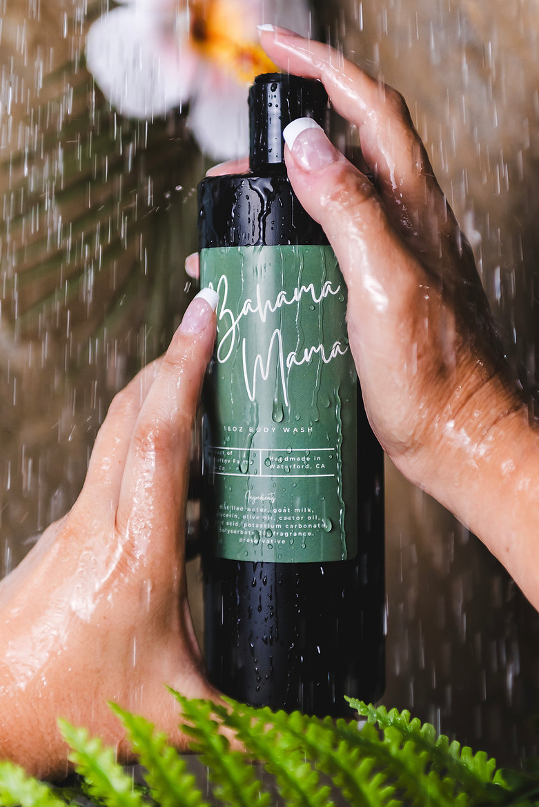 Mazzeltov Farm Soap body wash, shot by content creator ShootAnyAngle.com Media
