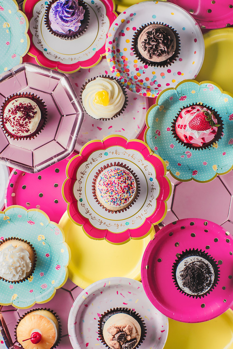 Cupcakes for Smallcakes Cupcakery.  Shot by food photographer, ShootAnyAngle.com Media