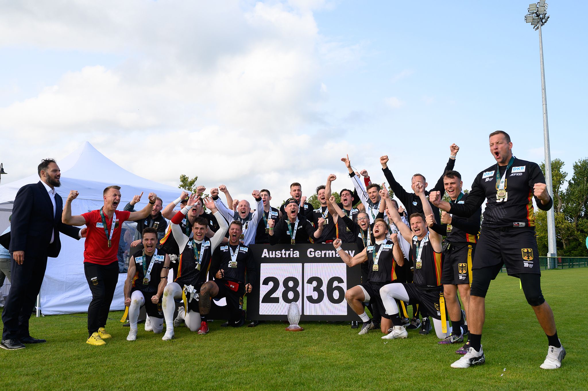 IFAF Flag EC  Mens Gold Austria vs Germany 