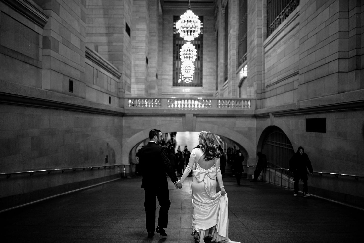 Grand Central Station timeless and glamorous Elopement photo