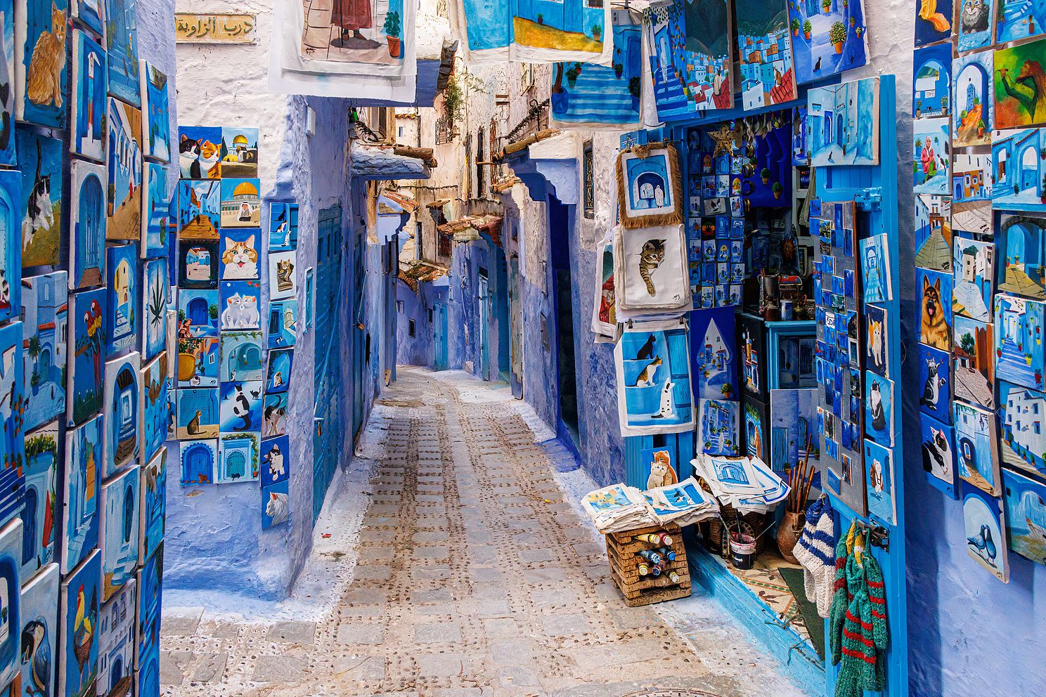 Art Street in Chefchaouen