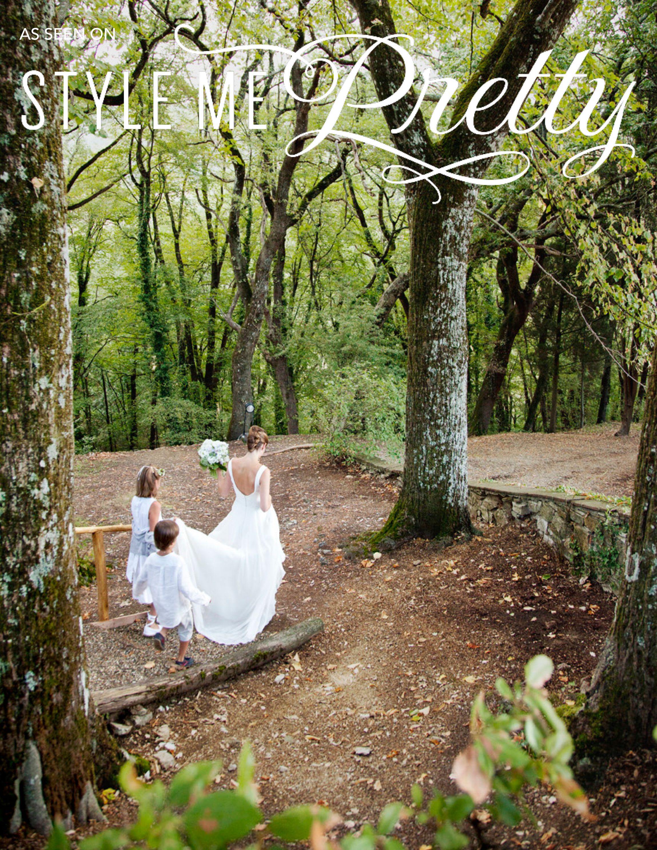 Florence wedding featured on Style Me Pretty