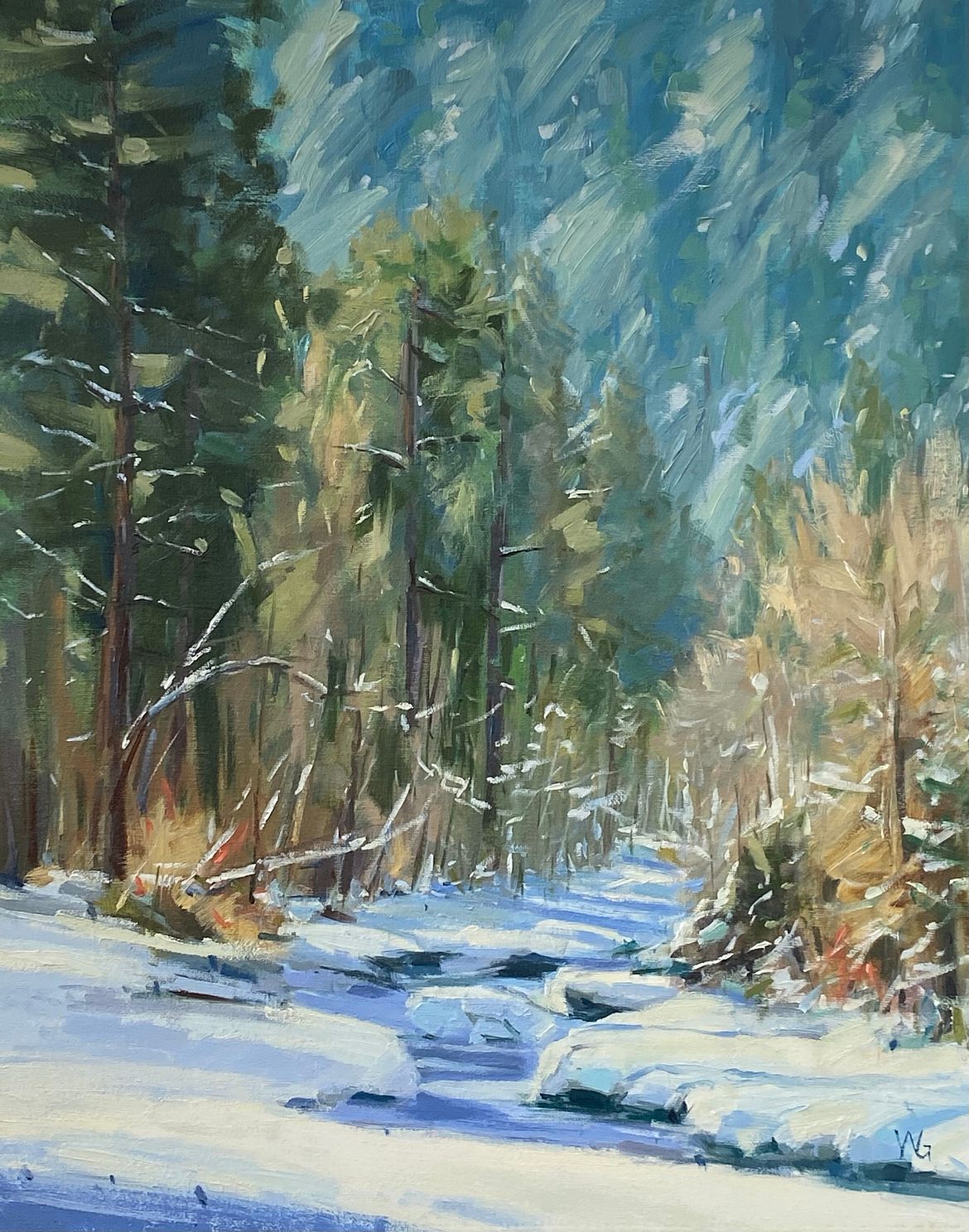 "Spearfish in Snow"