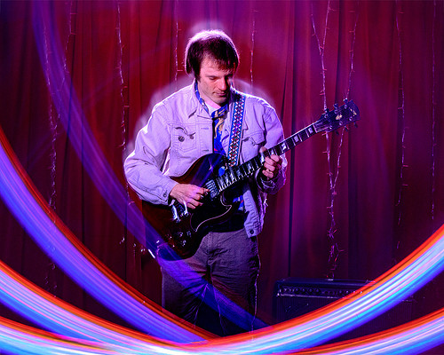 Psychedelic concert photo by Akron Cleveland OH music photograph