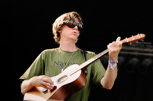 Concert photography featuring Thurston Moore by Akron OH music p