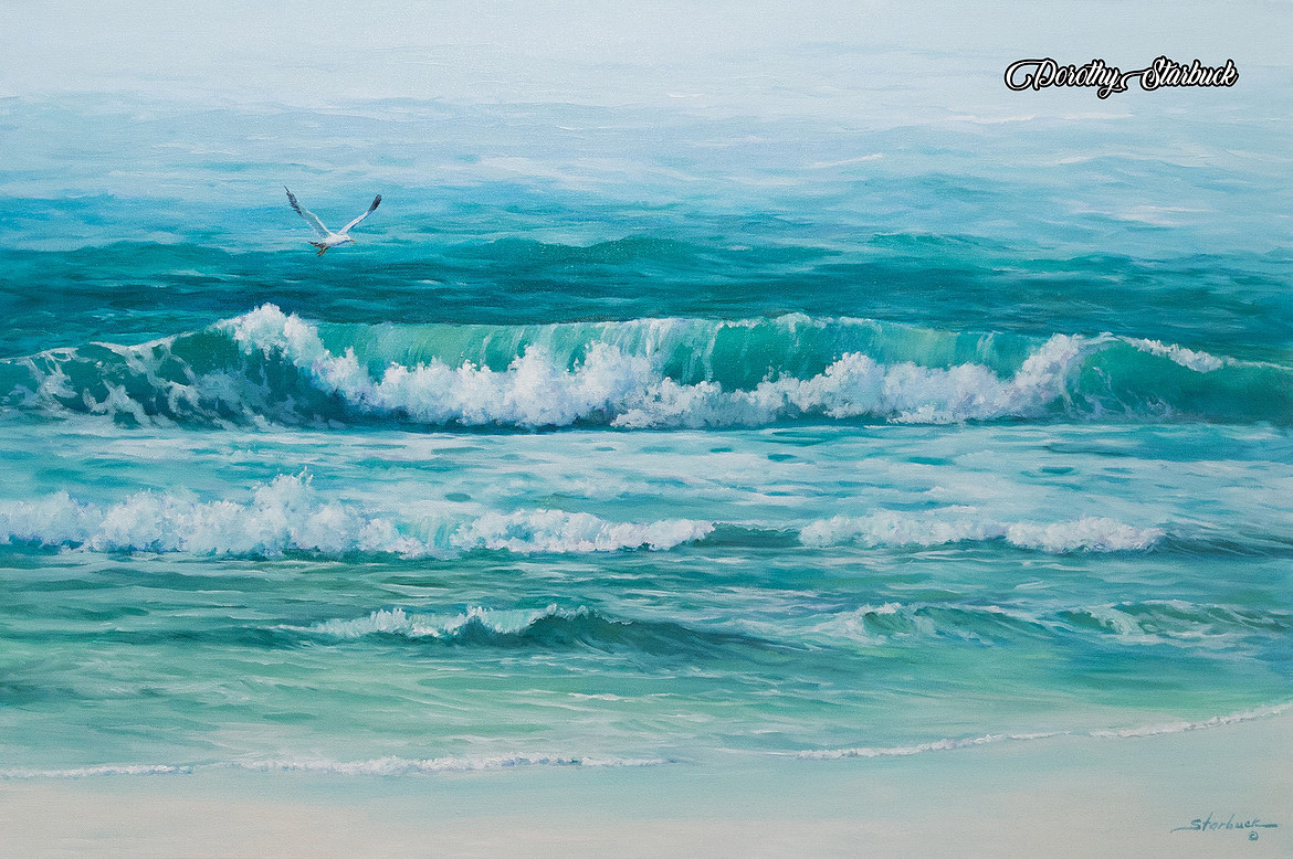 Waves gallery wrap