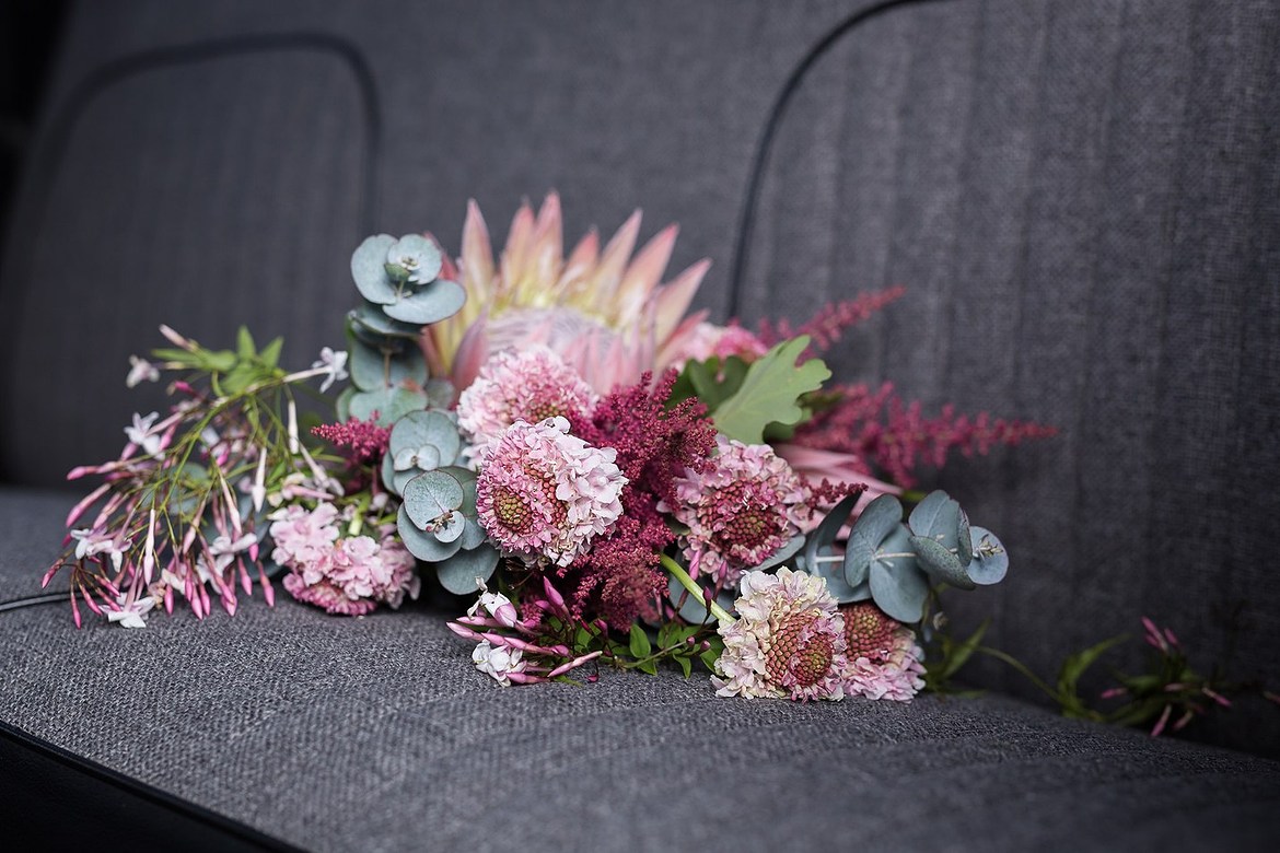 Brand photography for the bridal industry. Working for a florist, car hire and bridal wear company.