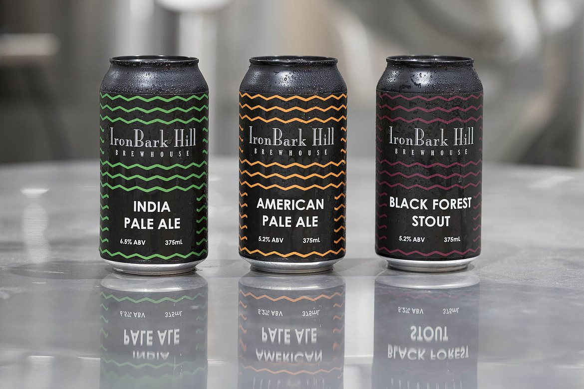 Commercial brand photogaphy in the Hunter Valley, Newcastle and Sydney for Ironbark Hill Brewhouse