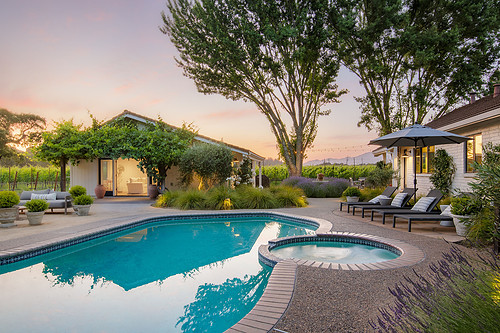 Sonoma Pool house 