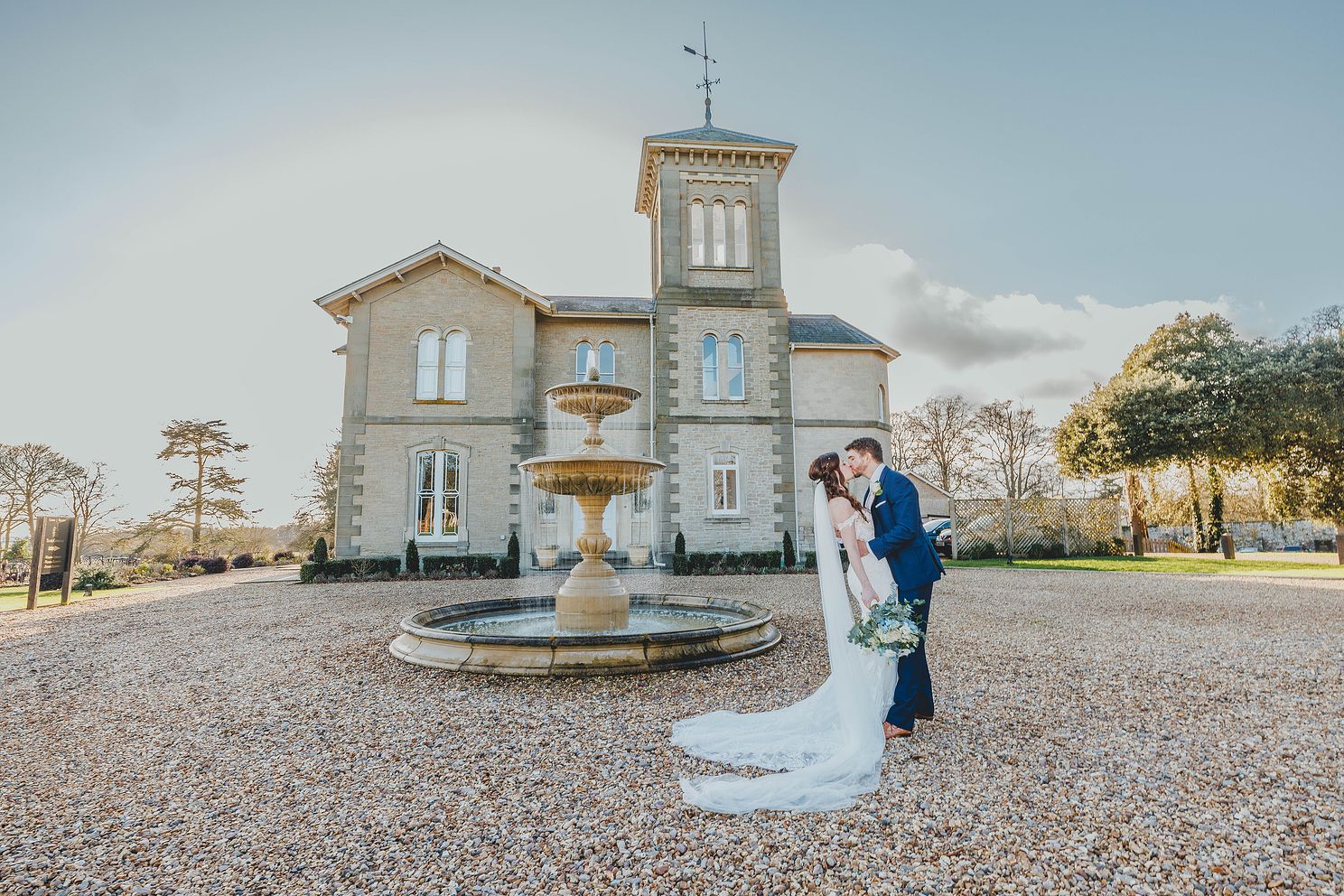 St. Tewdricks wedding couple