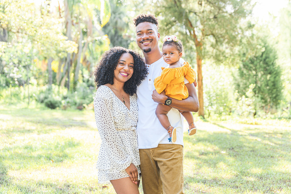 Family photo in Orlando