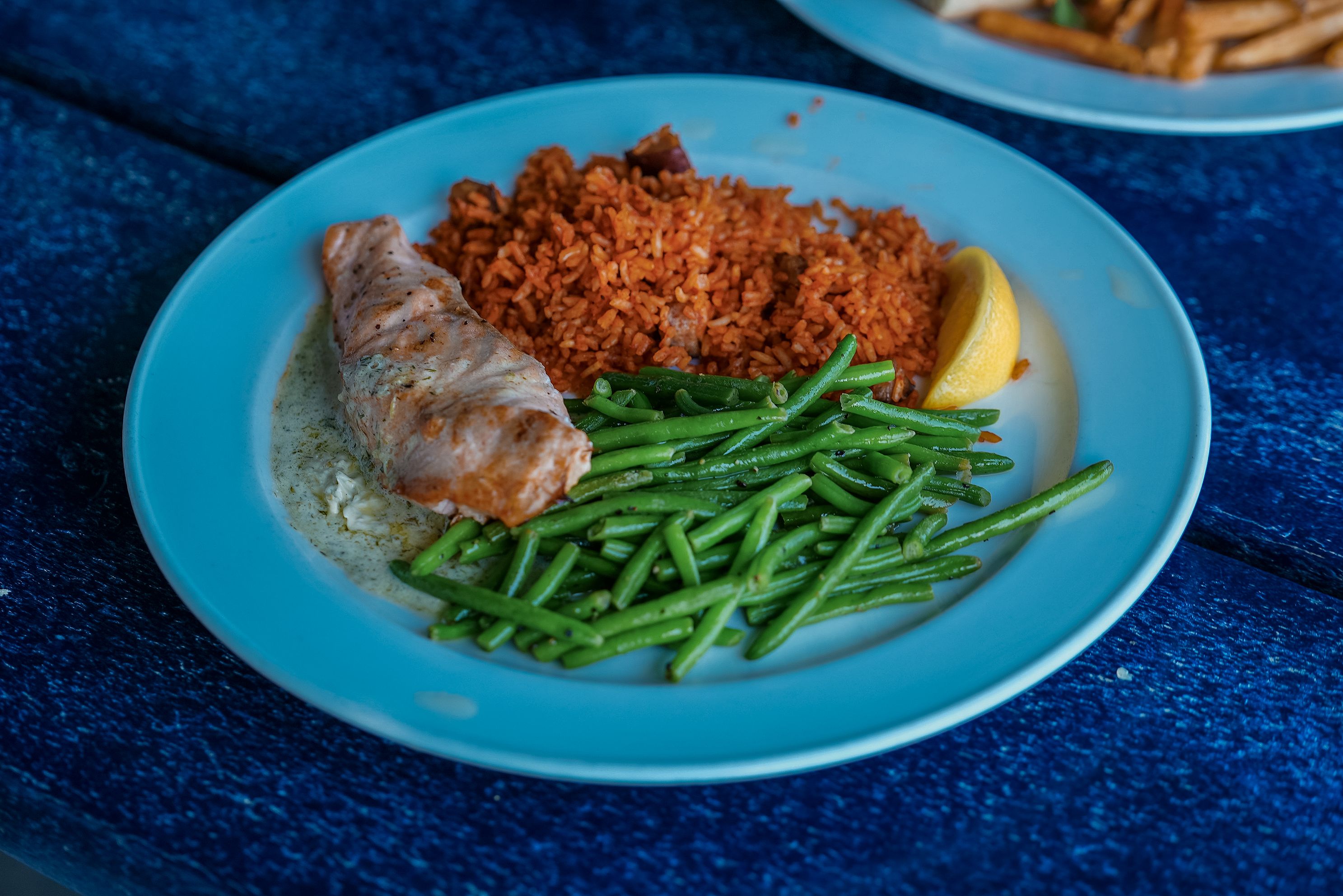 Dinner plate in Charleston