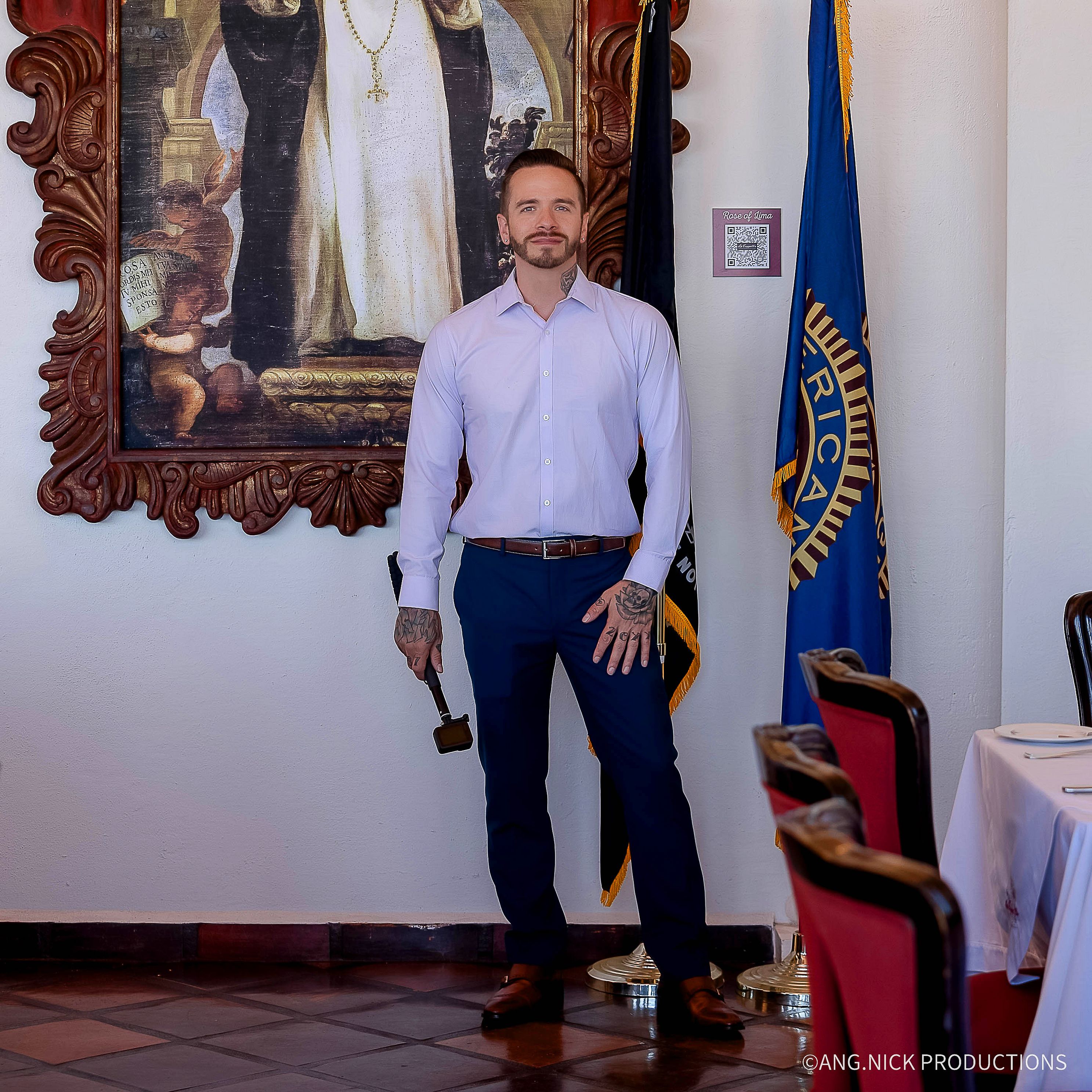 Vice President of the American Legion at a Mexican fundraiser