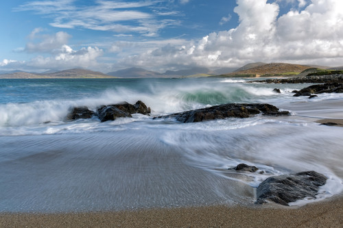 Bagh Steinigidh Crashing Waves Isle of Harris