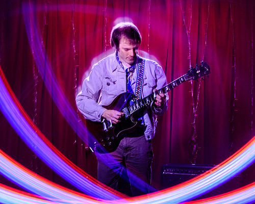 Psychedelic concert photo by Akron Cleveland OH music photograph
