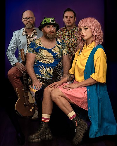 band portrait music photography by Akron photographer Mara Robin