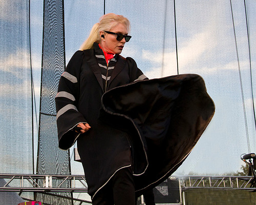 Blondie Debbie Harry at Riot Fest Chicago 2013