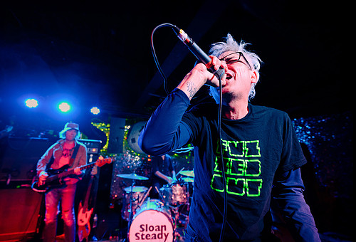 Music Photography featuring singer Patrick Pentland of Sloan by Mara Robinson