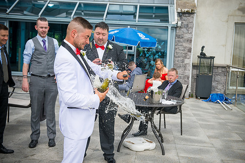 Sharon and Kevin Wedding Photos Glasson Country House