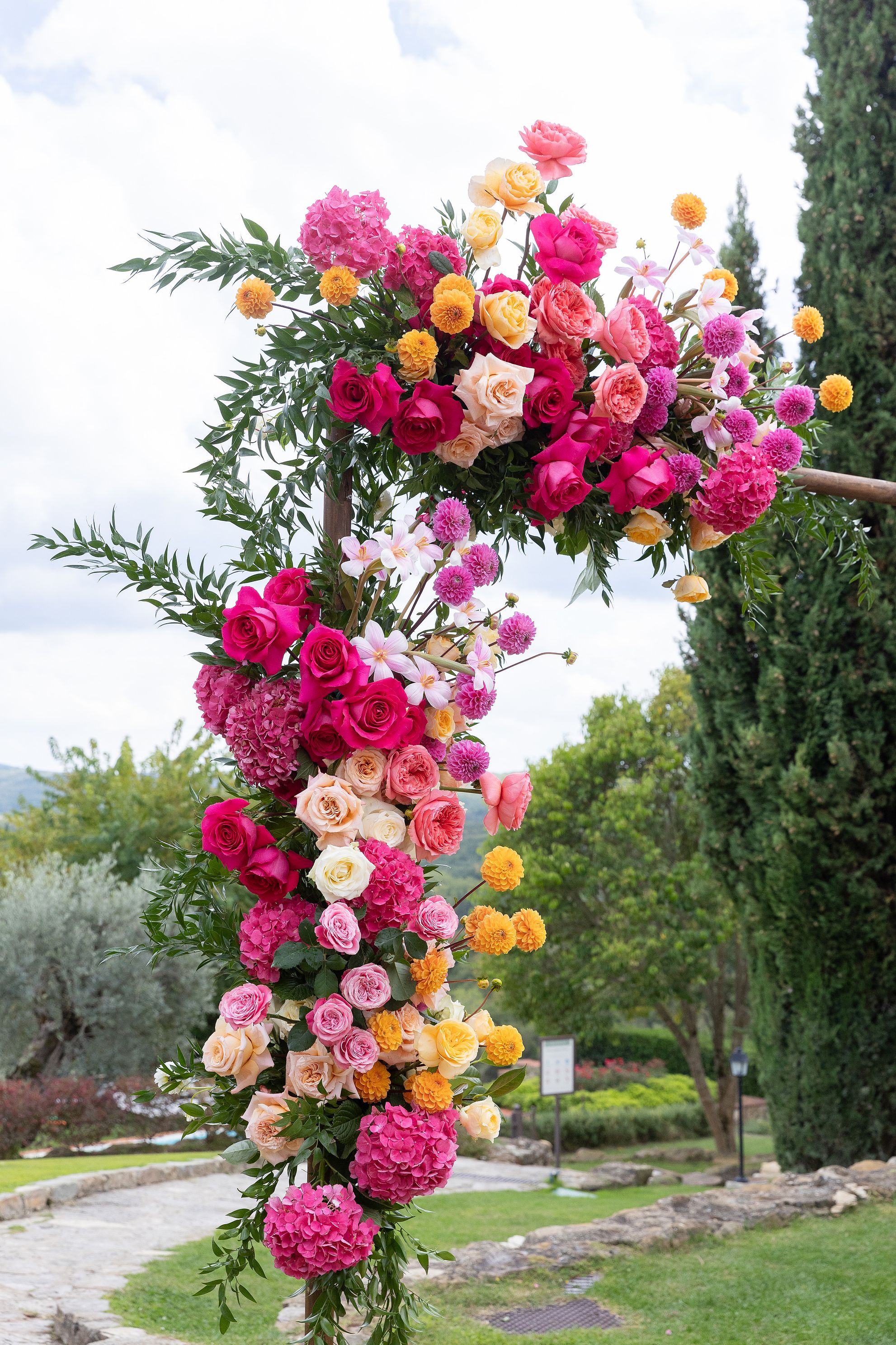 Destination Wedding at Casa Cornacchi Tuscany