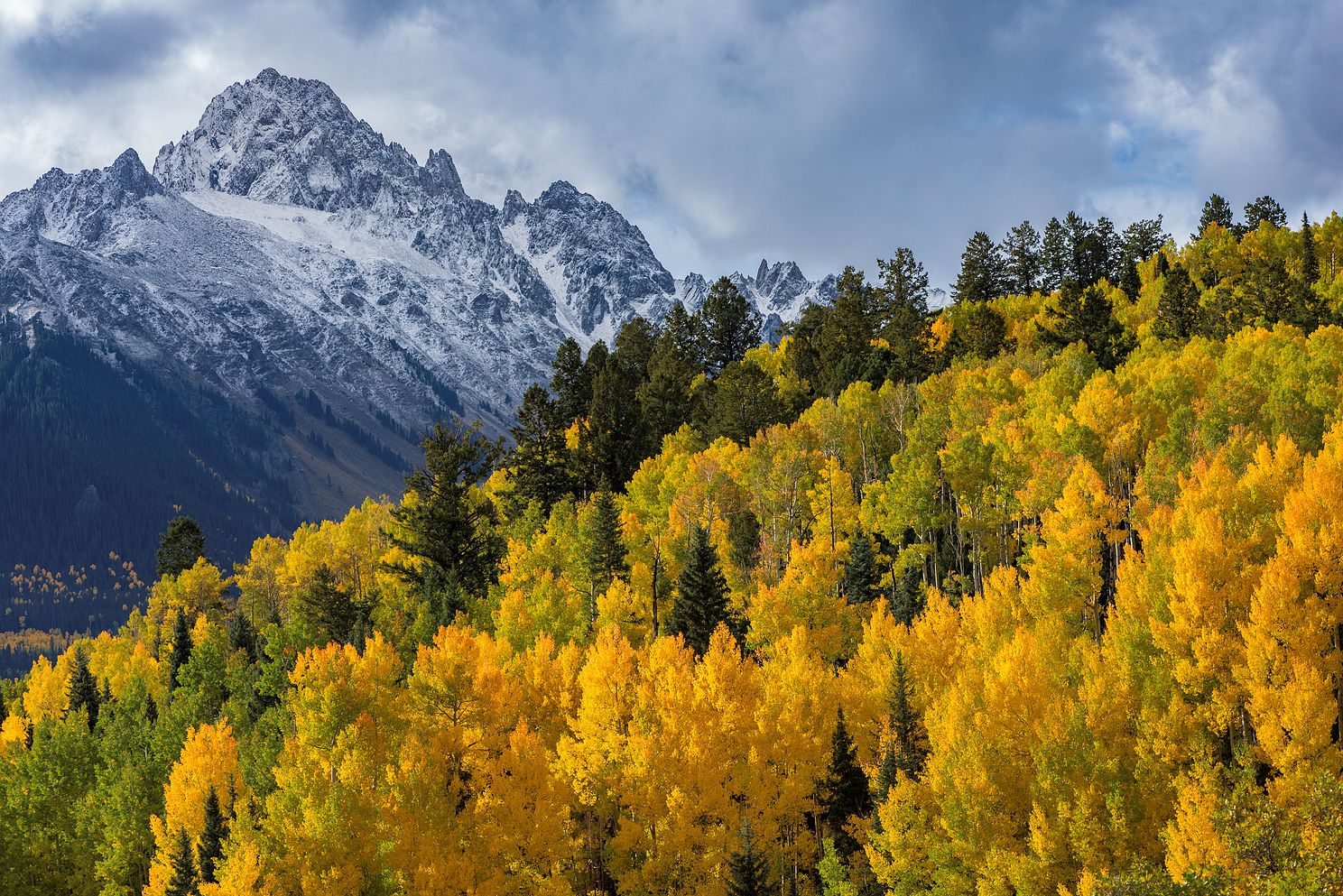 Mt. Sneffels from Last Dollar Road, Colorado