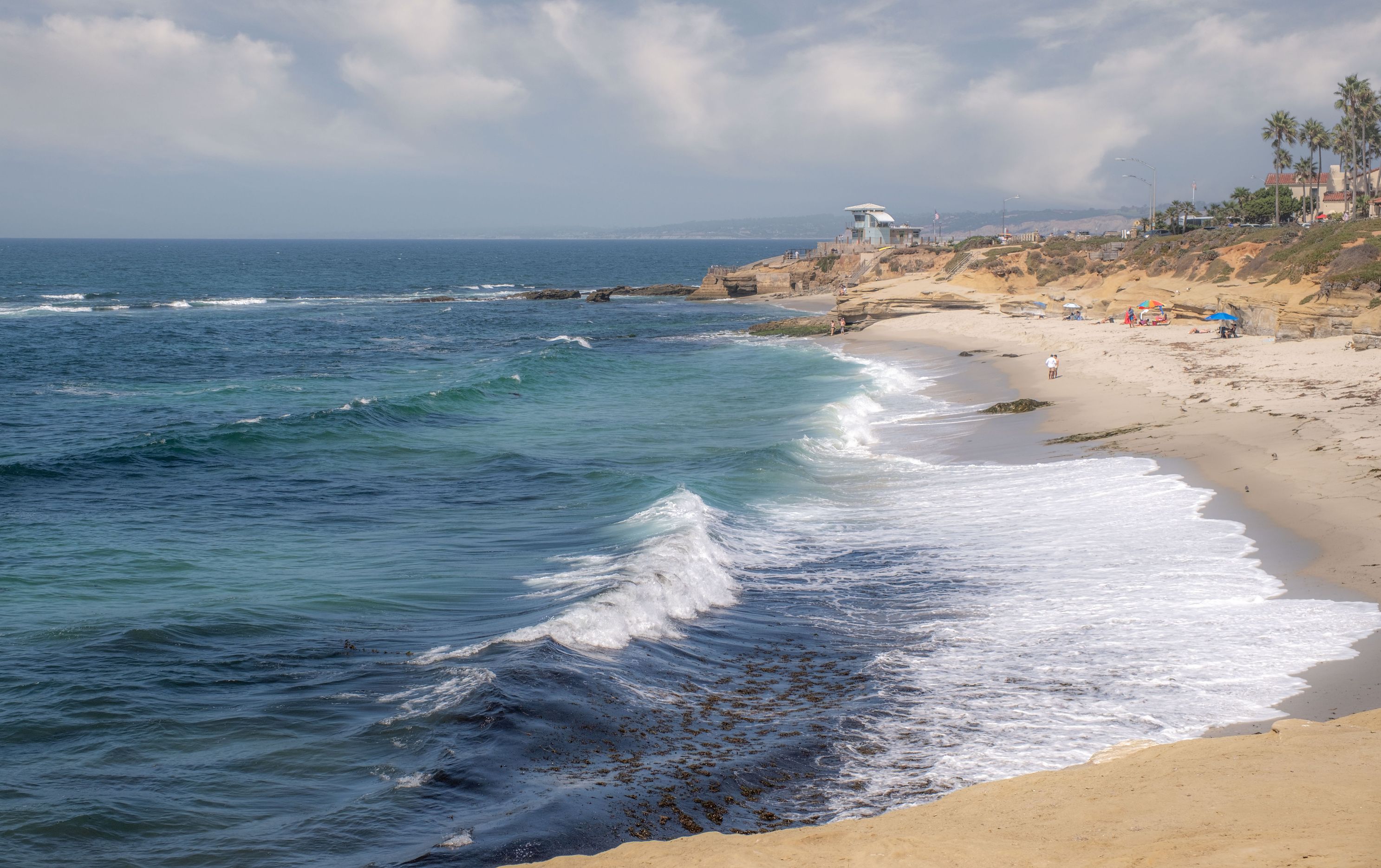 Afternoon, La Jolla, San Diego, California, So Cal, landscape art photo, Tim Truby, wall art, beach