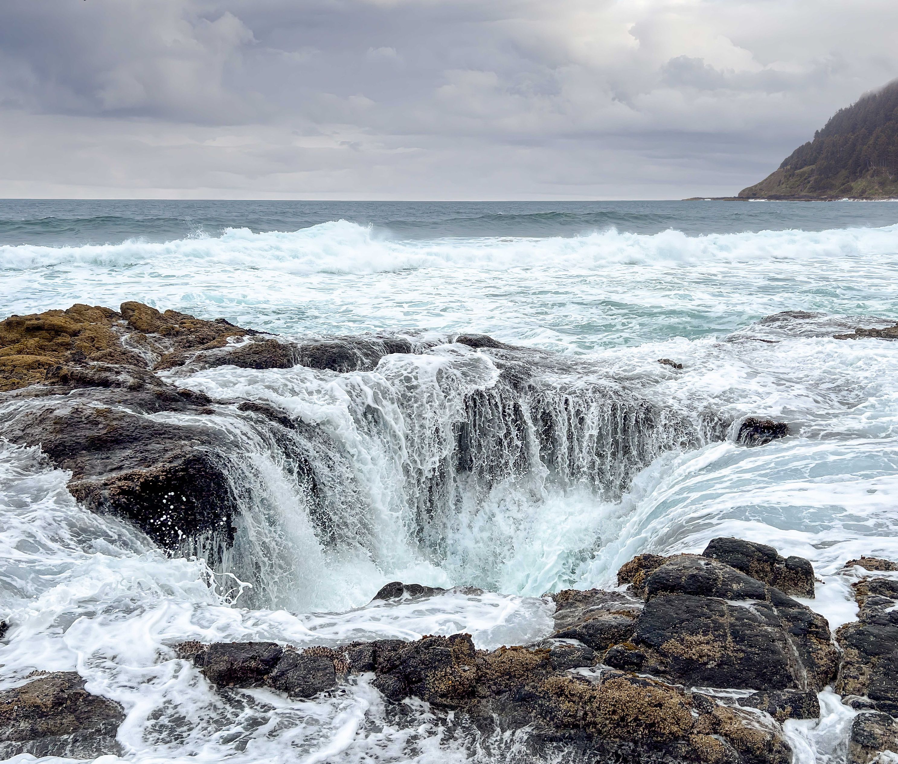 Thor's Well #2, Oregon Coast