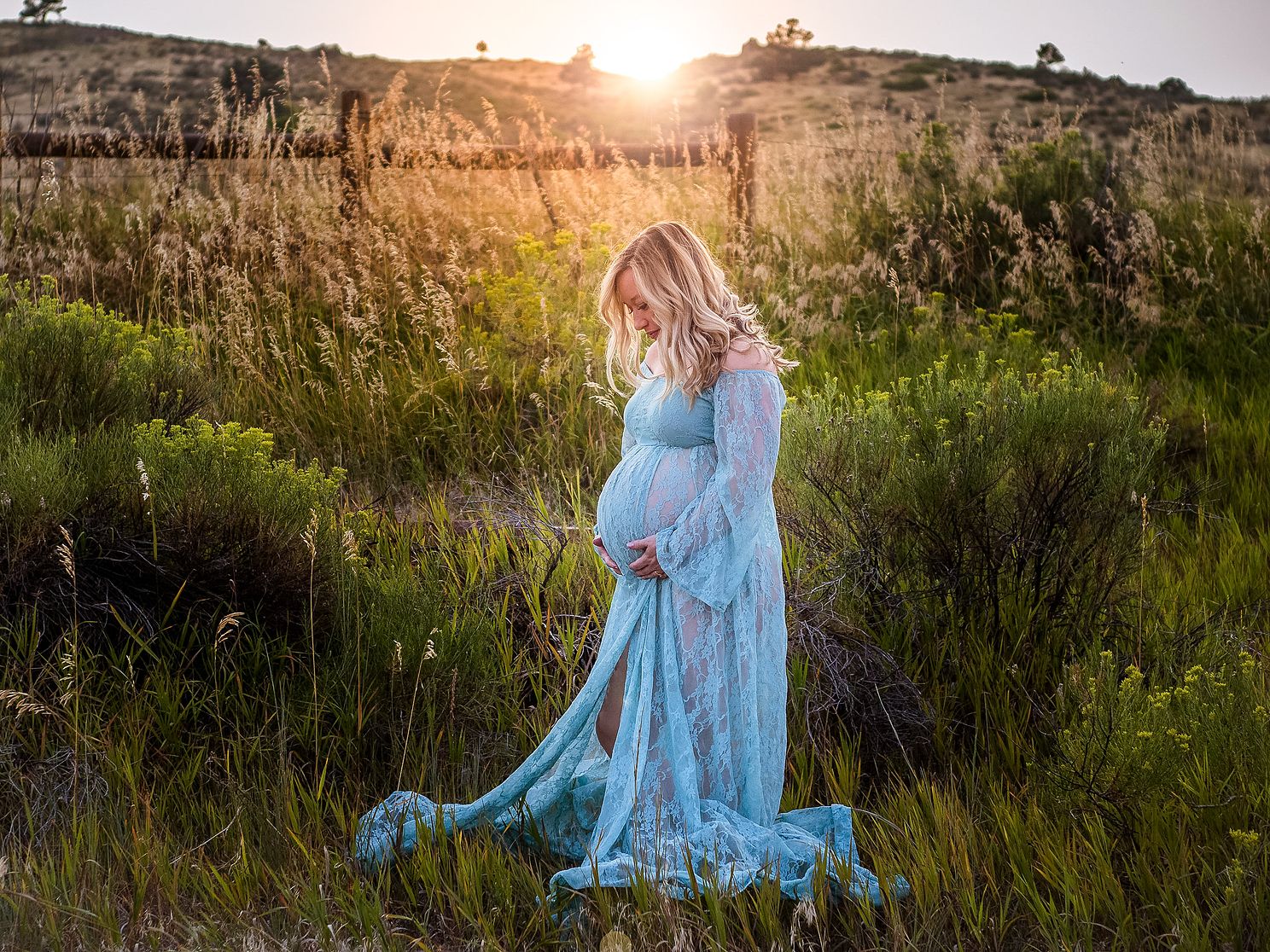 Sunset in Lace