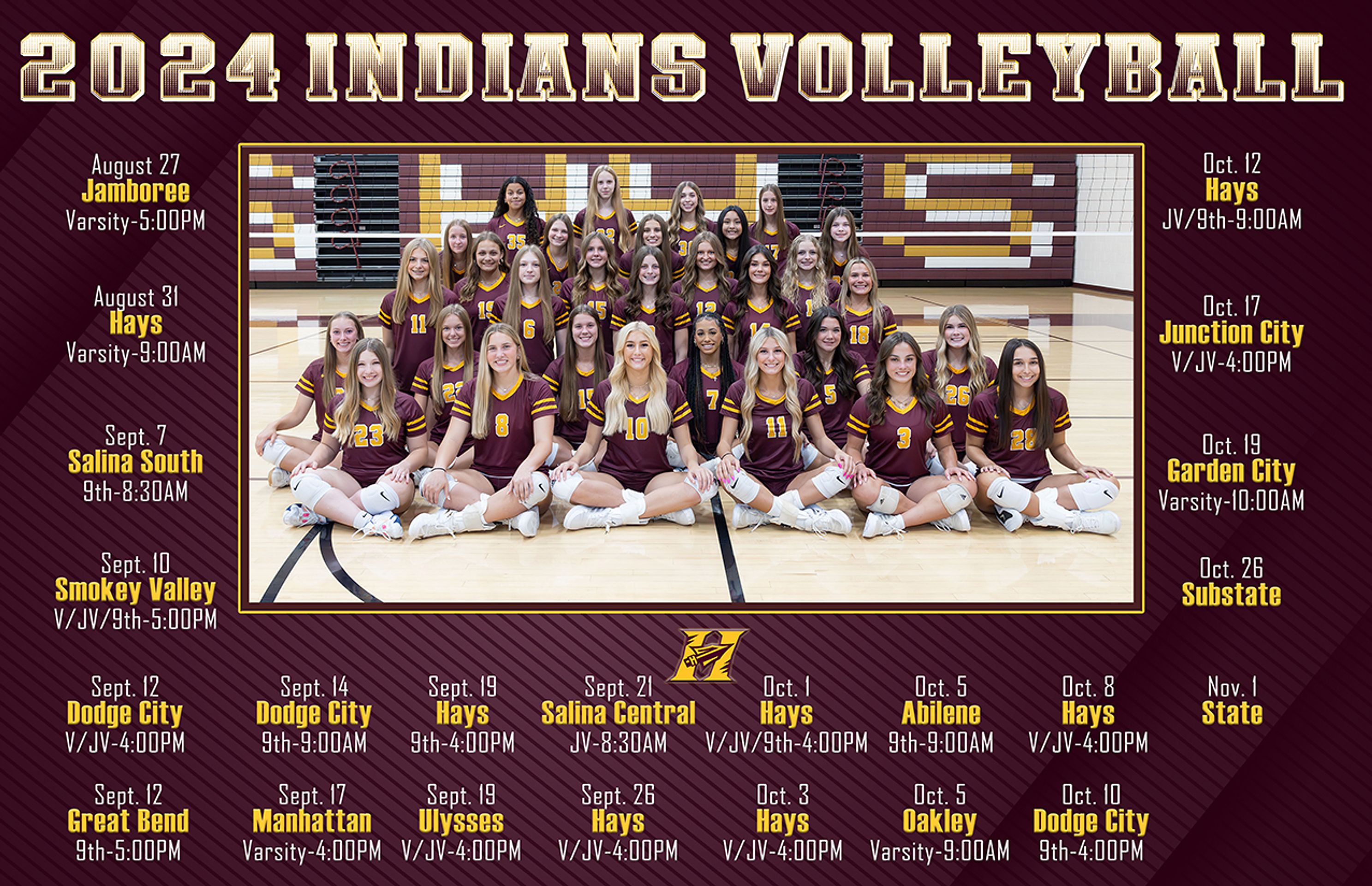  HHS Volleyball Posterjpg