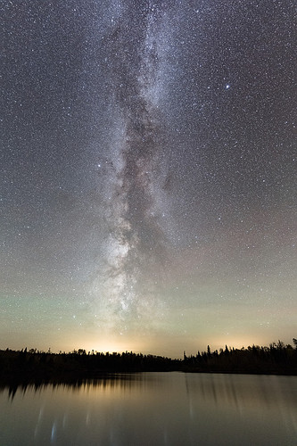 Milky Way, Iron Lake, Gunflint Trail