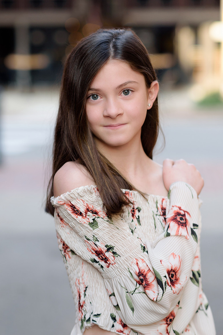 Creative and beautiful child photography for shy kids in Mercer county