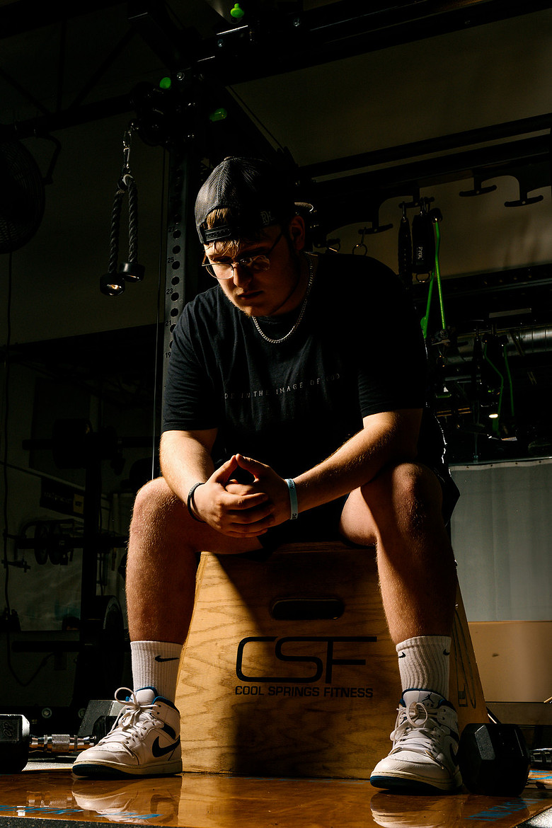 Dynamic fitness photoshoot for athletes and personal trainers in Mercer County PA