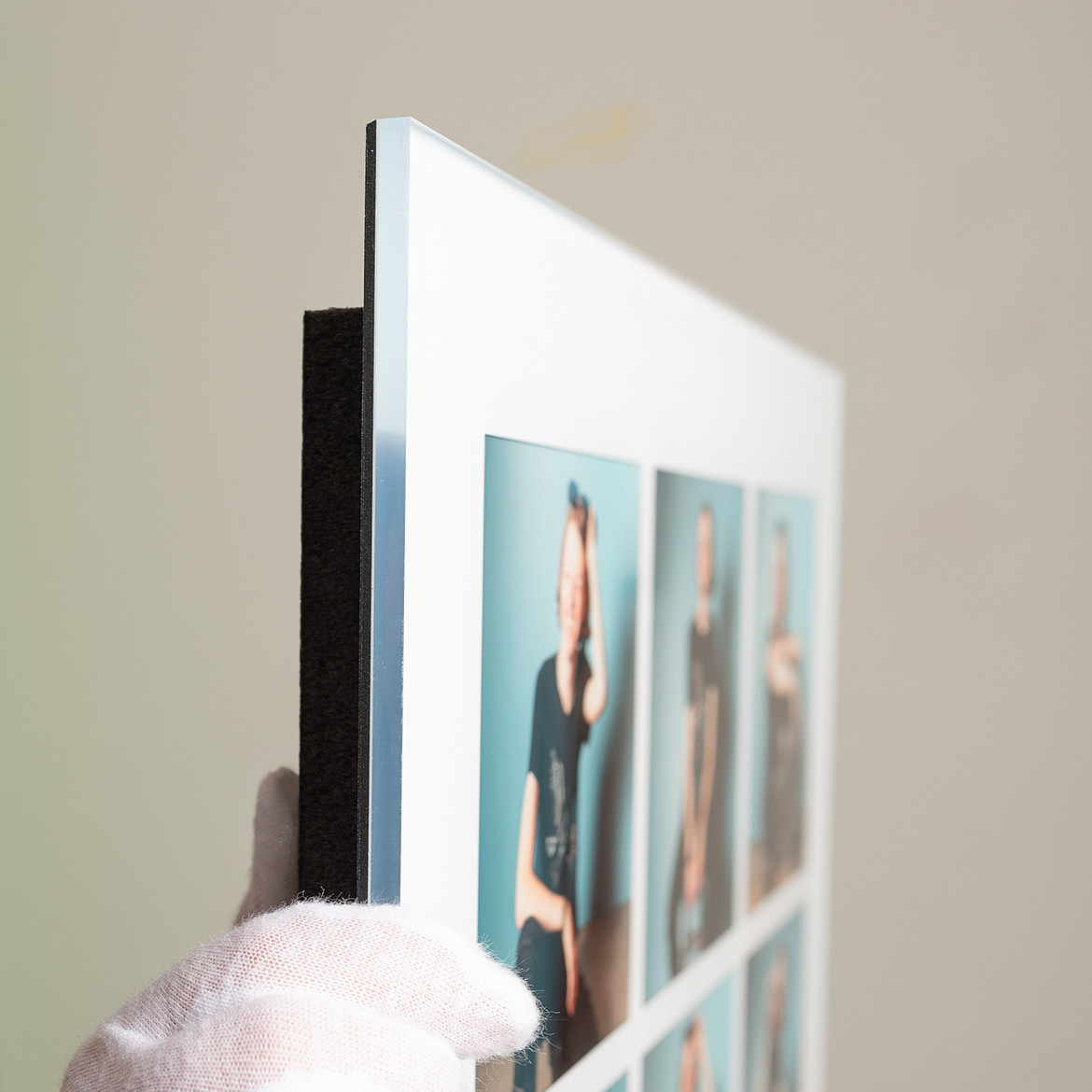 stunning acrylic wall display ready to hang in your home