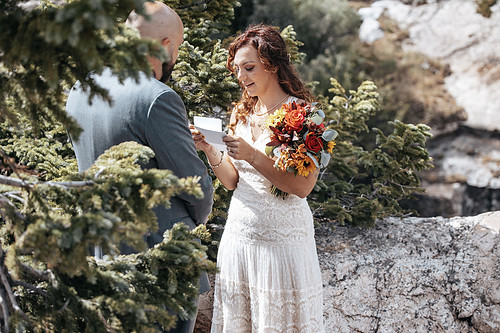Blue Lakes Colorado Wedding