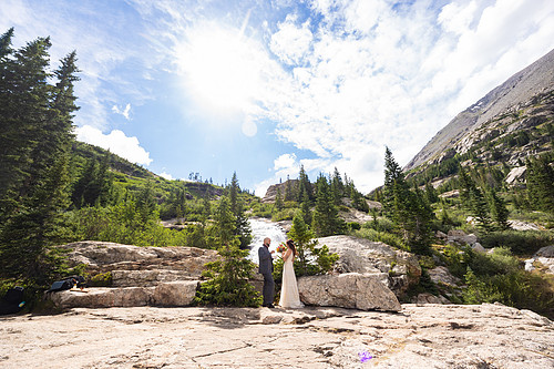 Blue Lakes Colorado Wedding