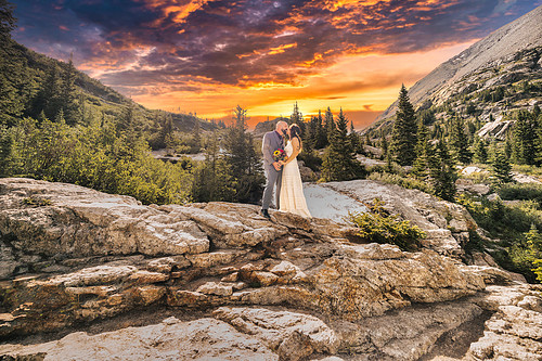 Blue Lakes Colorado Wedding