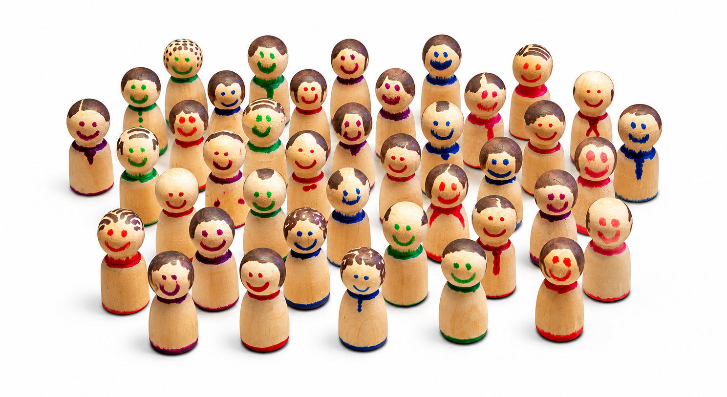 Cheerful Painted Peg Doll Crowd.png