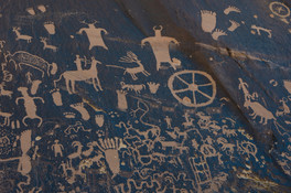 Newspaper Rock detail