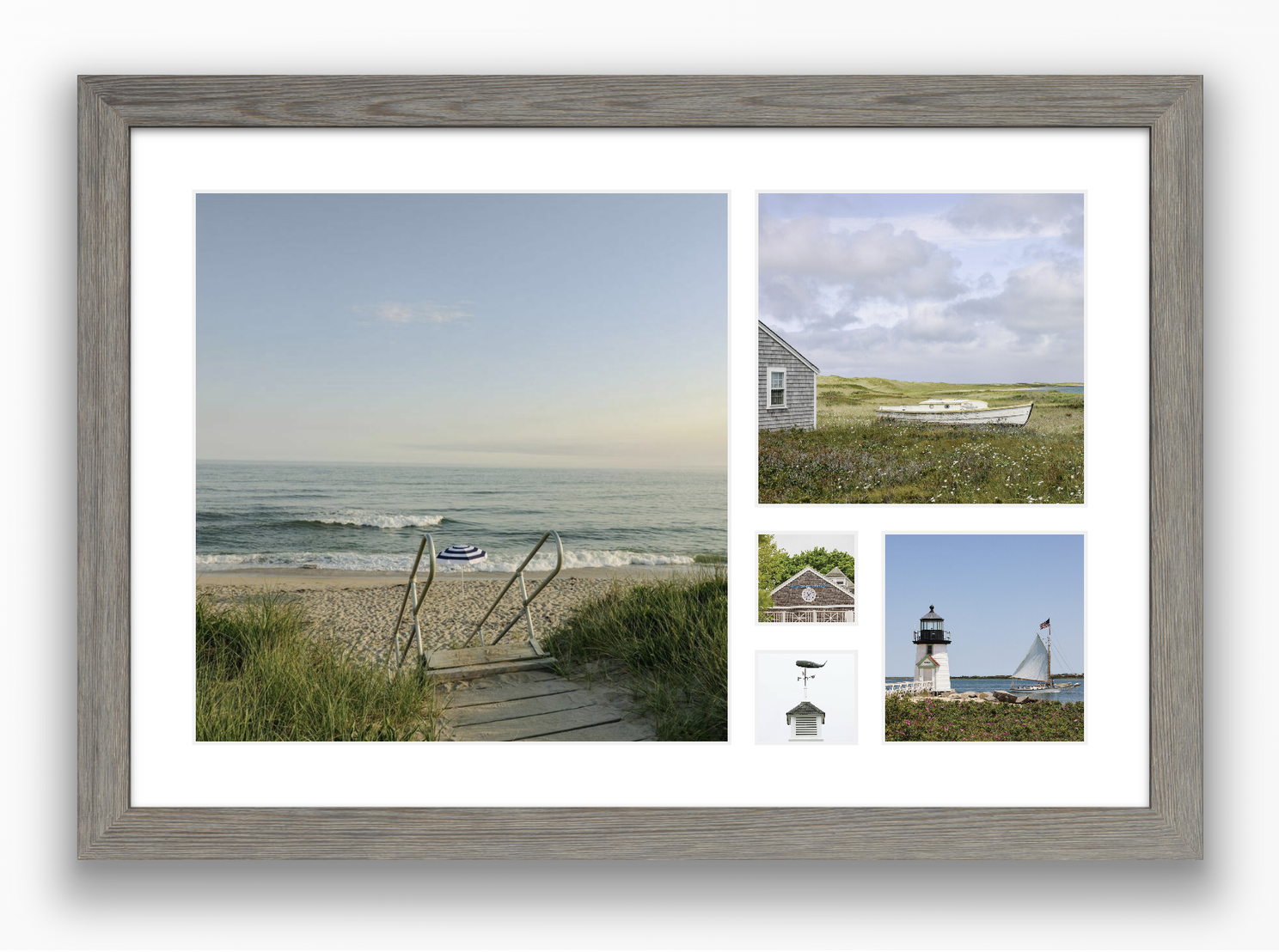 Framed photo collage gift idea