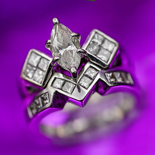 Product Photography featuring handmade wedding rings by Mara Rob