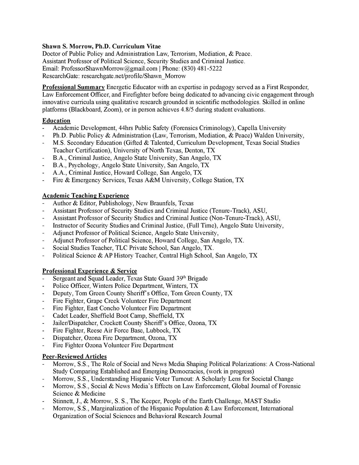 Dr. Shawn S Morrow PhD CV2025 _Page_1.jpg