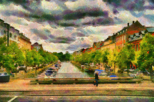 Copenhagen Denmark  Life on a Canal