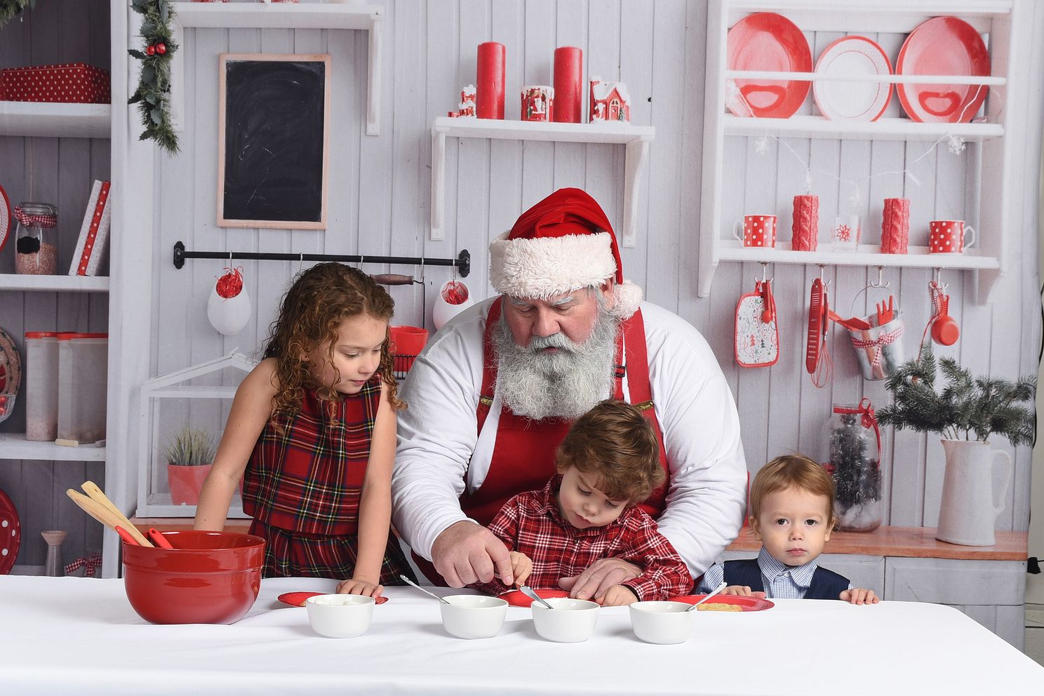 Making Cookies with Santa
