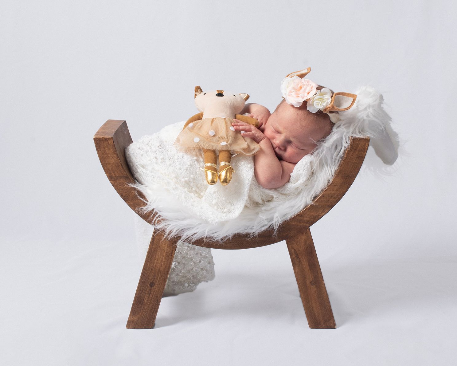 Sweet Dreams Little Fox Newborn Photography