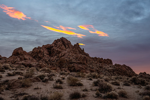 Alabama Hills at Sunrise
