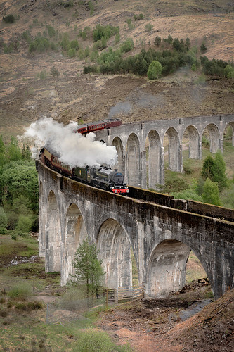 Glencoe Scotland, Glenfinnan Viaduct