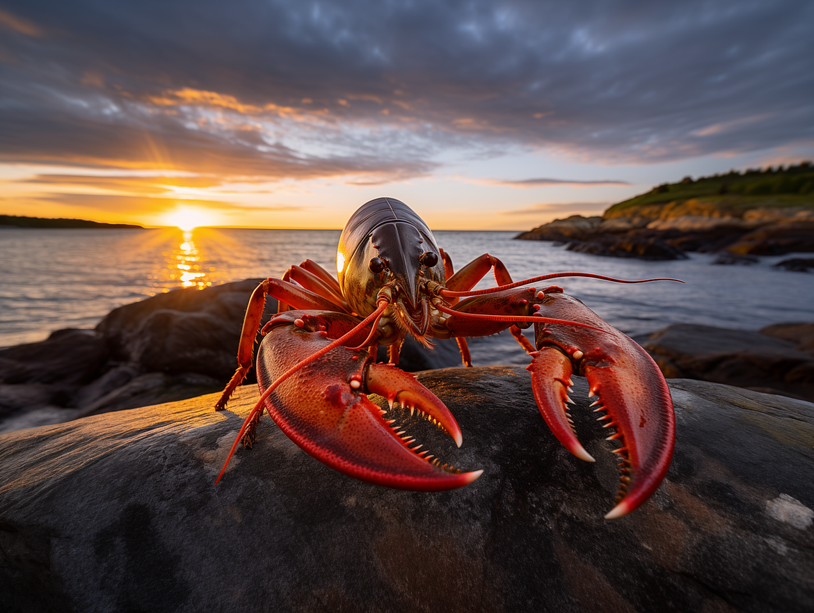Lobster on a rock 2.png