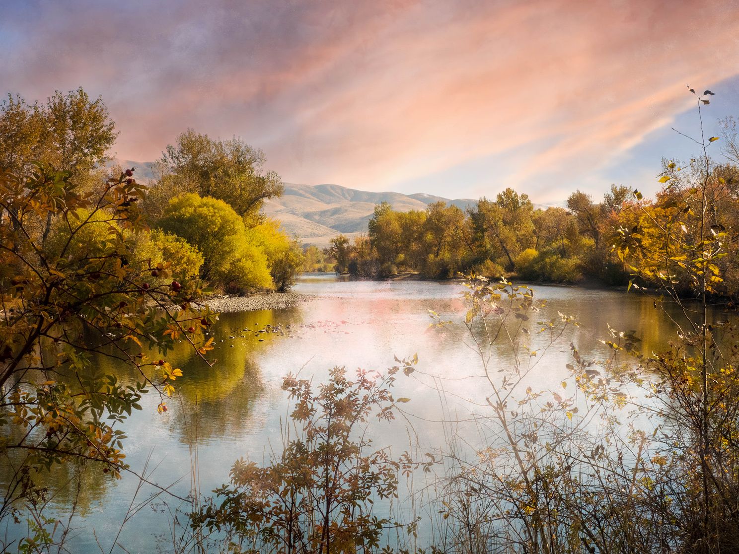Pastels at Dawn