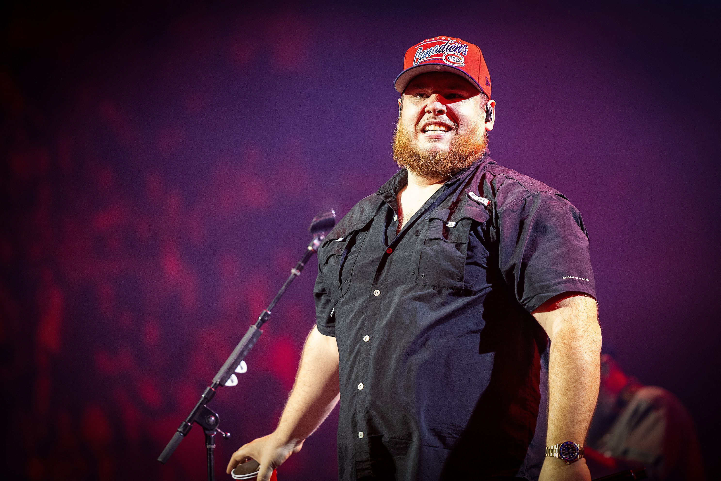 Country music star Luke Combs