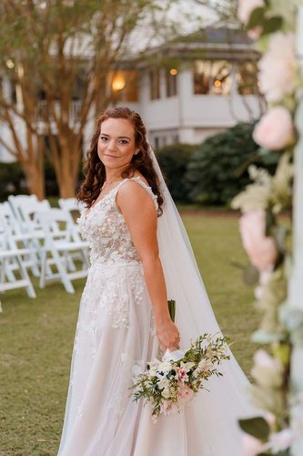 bridal portrait litchfield country club
